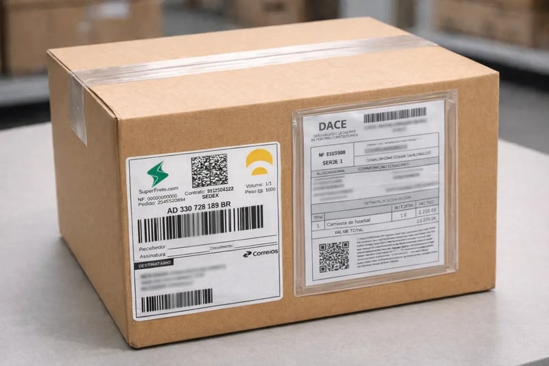 como a DC-e acompanha o envio