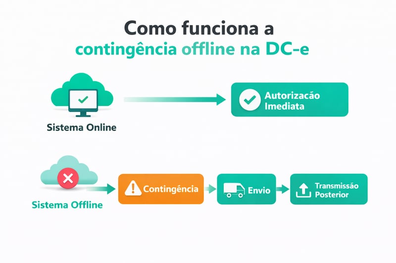 como funciona contingencia offline