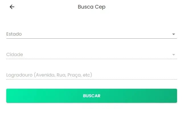 consultar CEP SuperFrete
