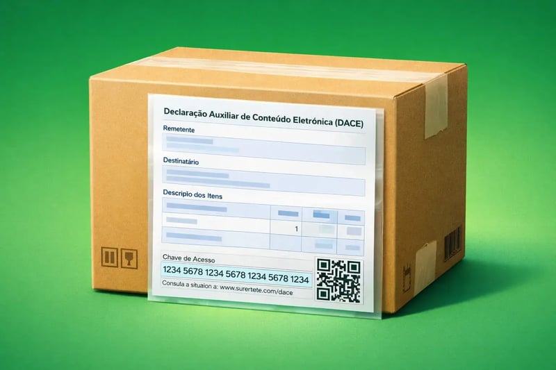 declaração auxiliar de conteúdo eletrônica (DACE)