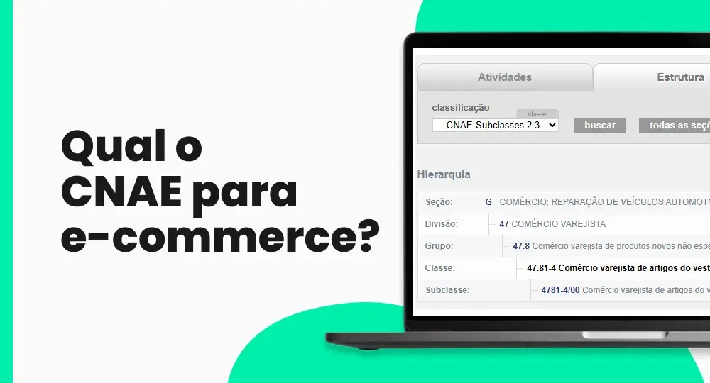 CNAE para e-commerce: como escolher o código certo para vender online