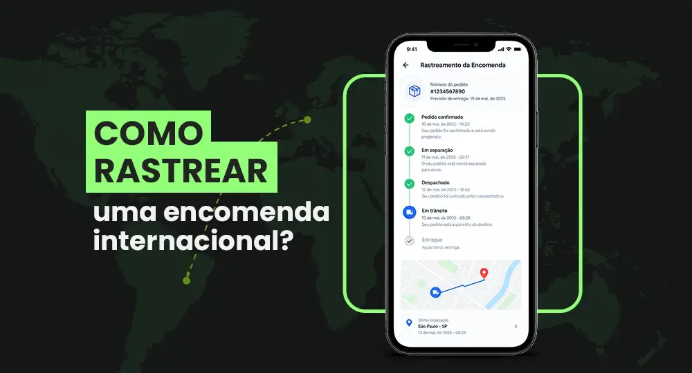 Como rastrear uma encomenda internacional passo a passo
