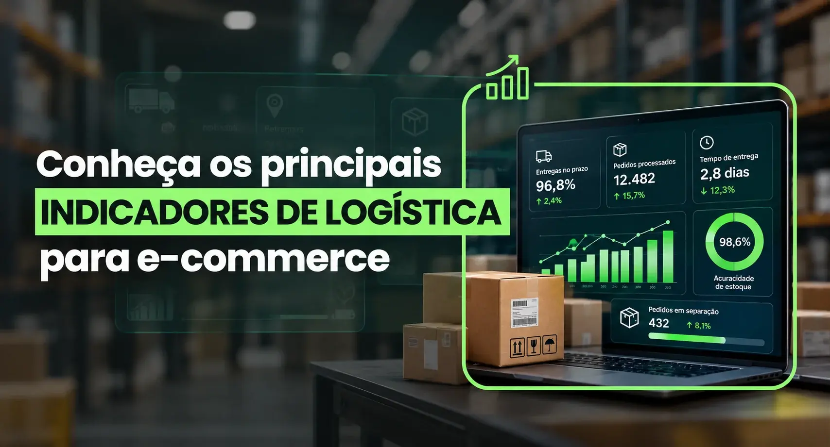 7 indicadores logísticos essenciais para o e-commerce