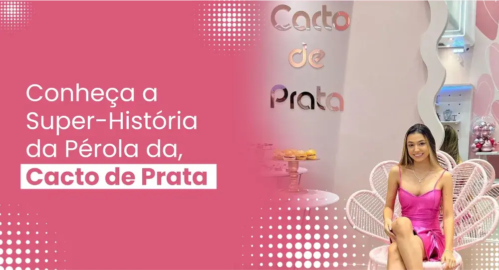 Joias Femininas Cacto de Prata