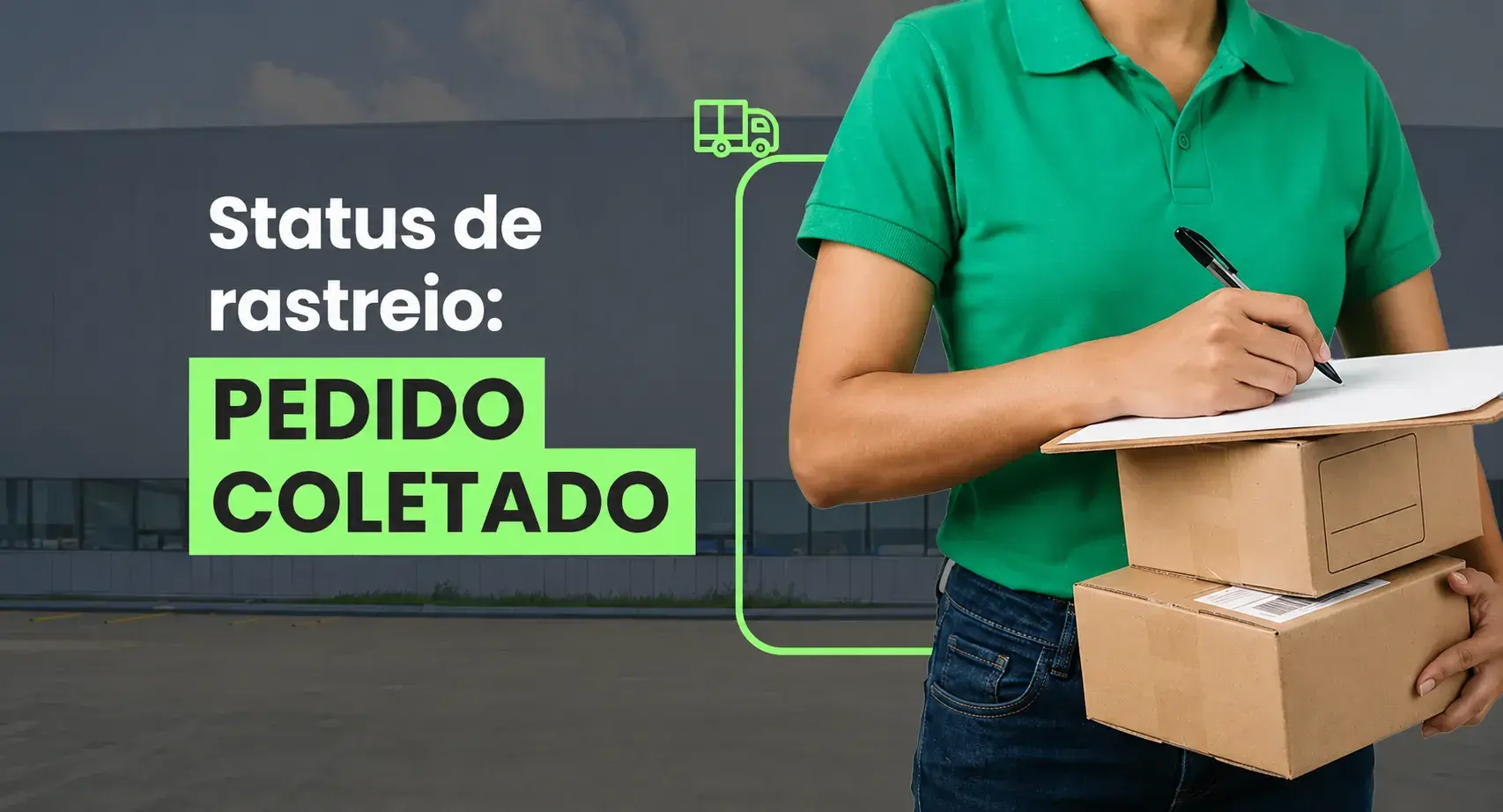 Seu pedido foi coletado: o que significa esse status