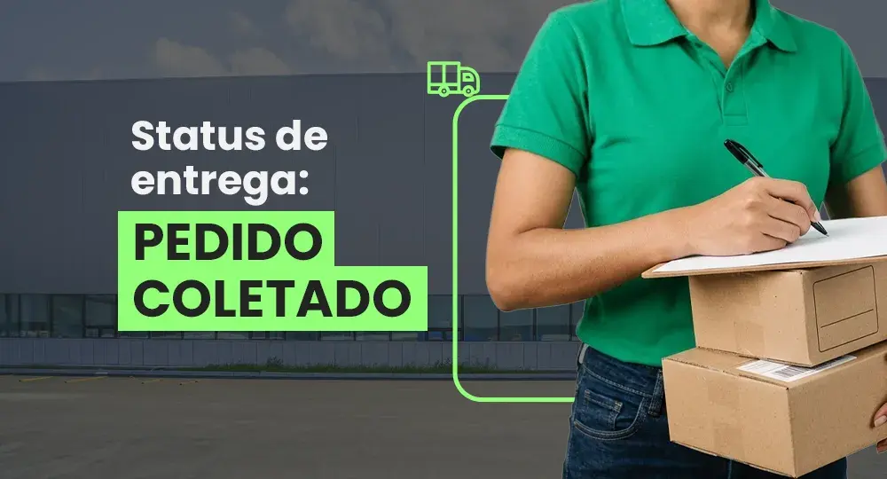 Seu pedido foi coletado: o que significa esse status